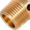 ST-4 131081 Brass 1/2” NPT Safety Pop Off Valve Fitting For Bendix Tu-Flo 550 750 Compressors Caterpillar 1245572, 124-5572 Cummins 3559097,