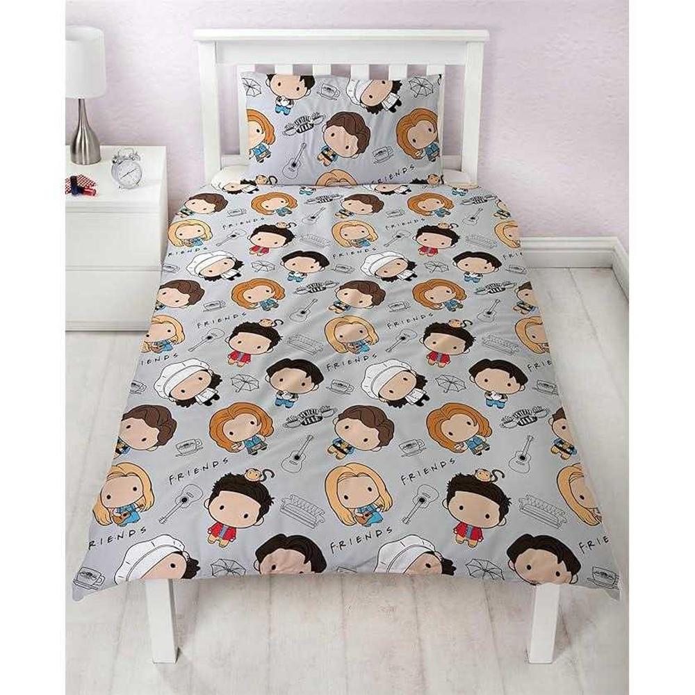 Friends Chibi Reversible Duvet Set