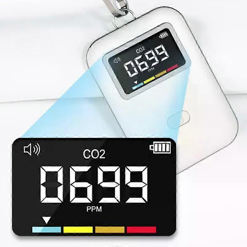 Mini CO2 Detector Infrared CO2 Monitor Fit For Travel Home Indoor You Can Use Anywhere