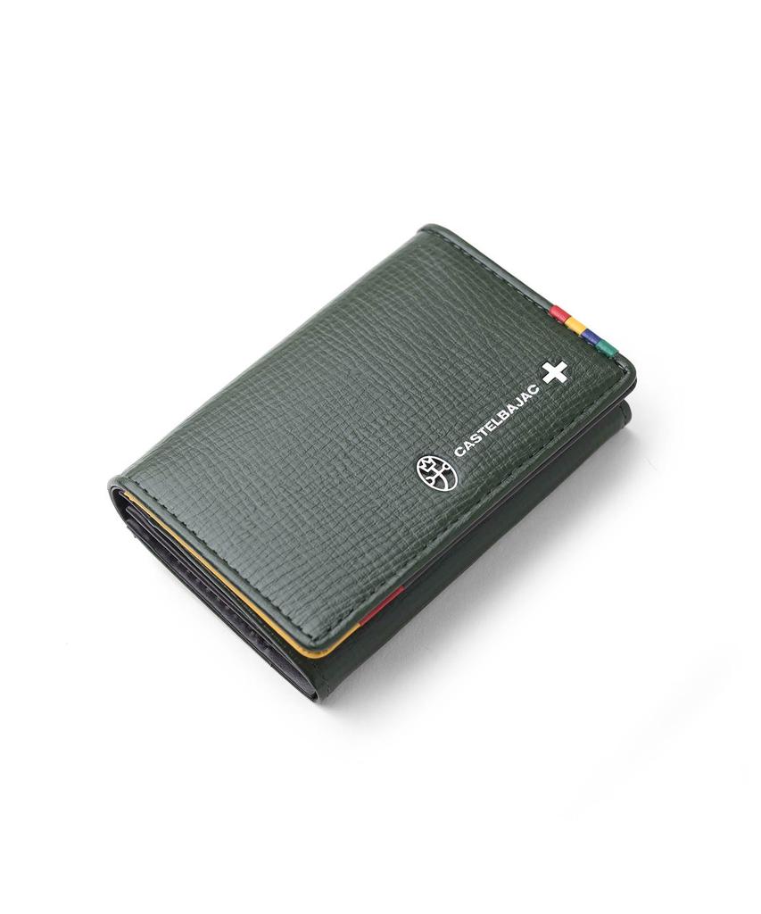 CASTELBAJAC Business Card Holder Press Accessory Men's Green
