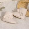 Stylish Winter Bow Baby Shoes - Trendy and Cute Toddler Footwear