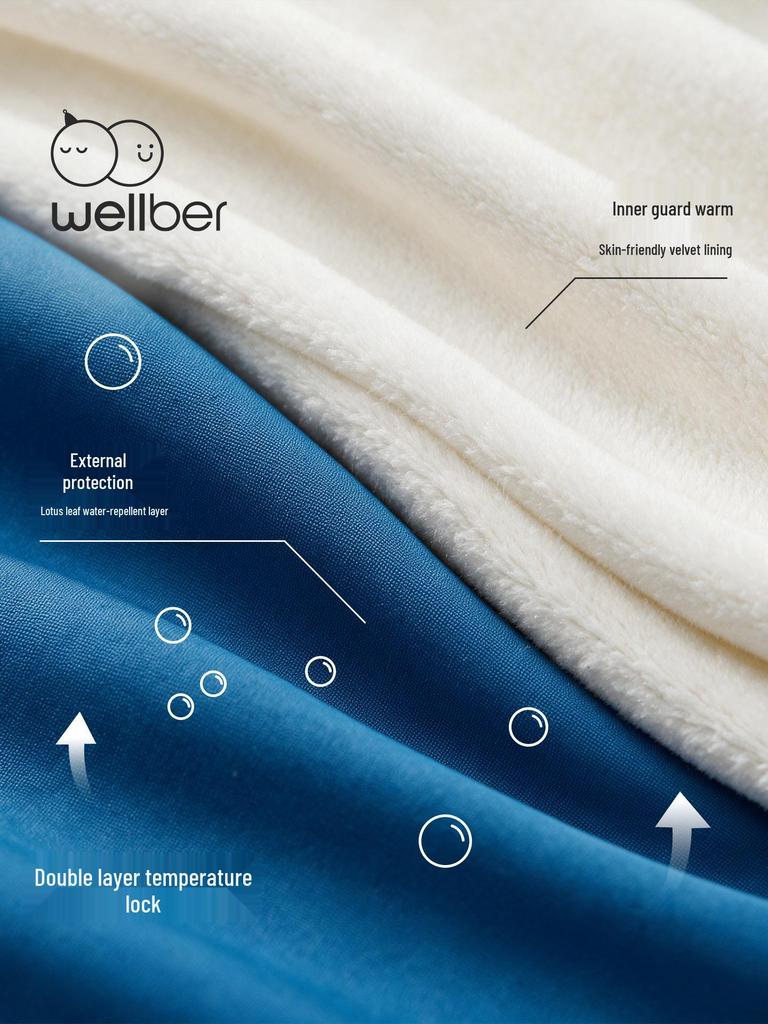 Willberu Kinder 3-in-1 Winddichte Fleecejacke - Jungen & Mädchen Farbblock Wasserdichter Mantel