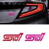 3D Metal Car Emblem Stickers for Subaru STI Logo XV WRC WRX BRZ FORESTER IMPREZA LEGACY OUTBACK Auto Body Side Rear Trunk Badge WF1