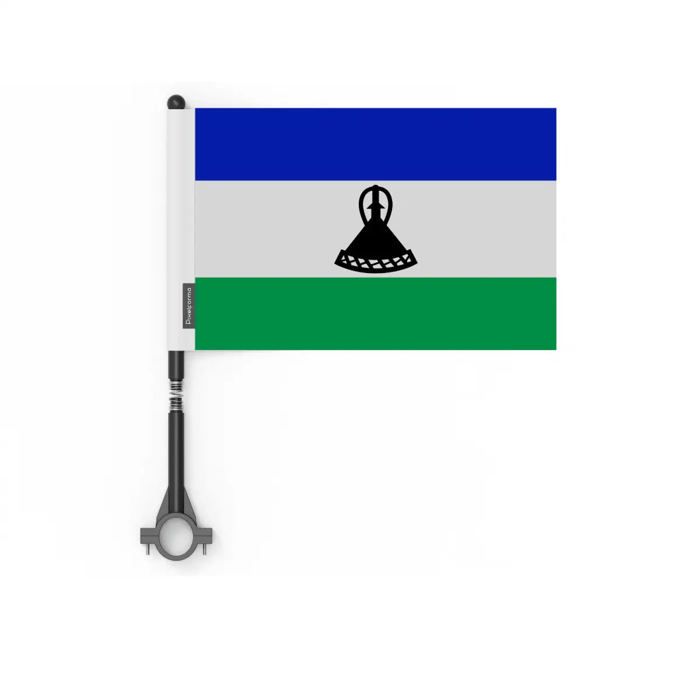 Drapeau - Lesotho - 50 Pièces - 14 X 21 Cm - Polyester - Impression Recto/verso