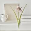 26" Artificial Iris Flower Flower Bouquet with Real Touch Fake Long Stem