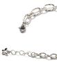 Surgical Mix Chain Butterfly Charm Bracelet (PLT-BR-003_SV)