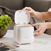 Mini Desktop Press-Top Lid Trash Can