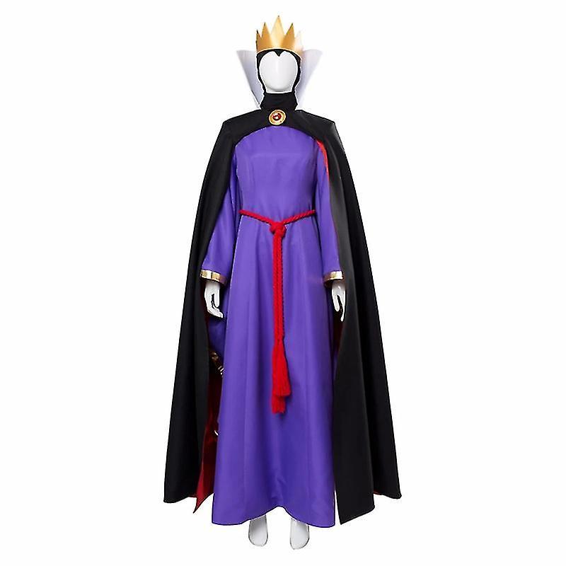 

Cosplay Costumes Women The Snow White Evil Queen Cosplay Dress Outfit Adult XXL