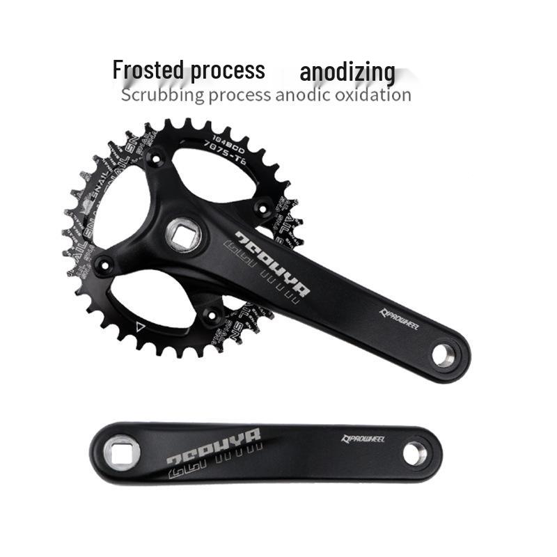 Guarnitura Prowheel Haomeng per Mountain Bike 104BCD 9/10/11 Velocità, Corona 32-38T