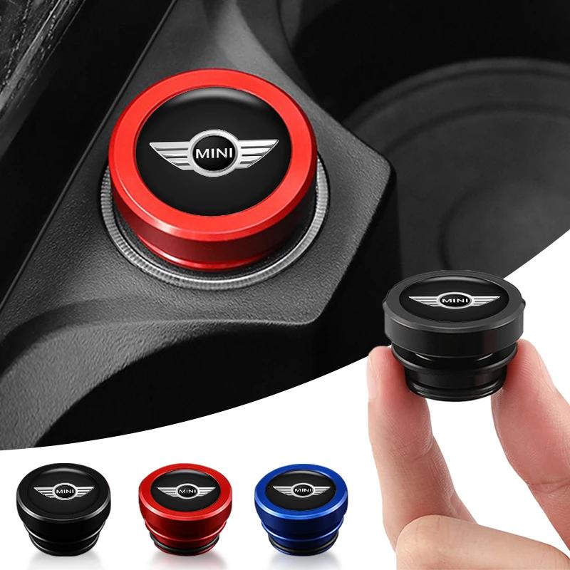 Caliente 2025 Tapa Antipolvo para Encendedor de Cigarrillos de Coche Botón Protección Tapa Antipolvo Para BMW Mini Cooper S R55 R56 R50 R53 R60 F55 F56 Accesorios para Coche