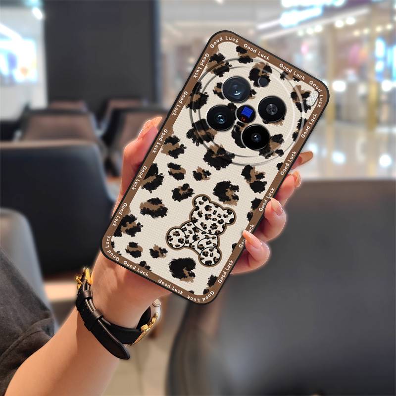 Back Cover Waterproof Phone Case For VIVO X200 Pro Full Wrap Protective Cute Fashion Design Cover Anti-dust Durable TPU