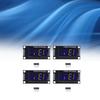4 Sets Digitalröhrenanzeigemodul LED 4-stellig 7-Segment 0,36 Zoll TM1637 Treiberchip