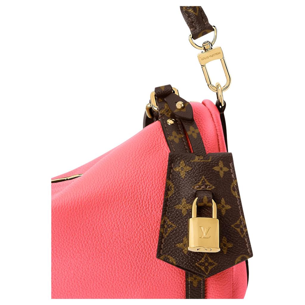 Louis Vuitton Express Cow Leather Handbag, Shoulder Bag Small Women's Rose Pink M29092
