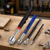 6- Telescoping Magnetic Pickup Tool with Extended, Retractable Sweeper for Dropped Objects