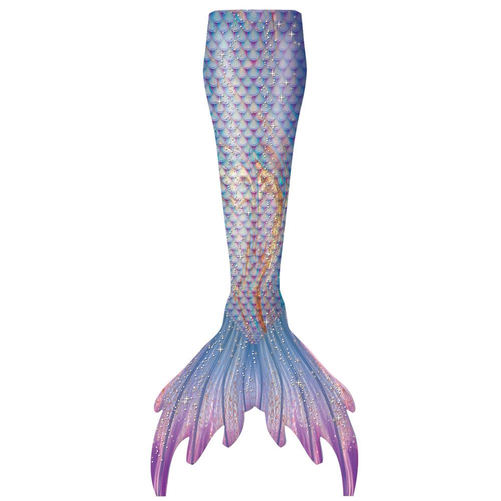 Costum de baie Costum de Prințesă Sirena pentru Copii cu Coadă - Stil Nou pentru Fete