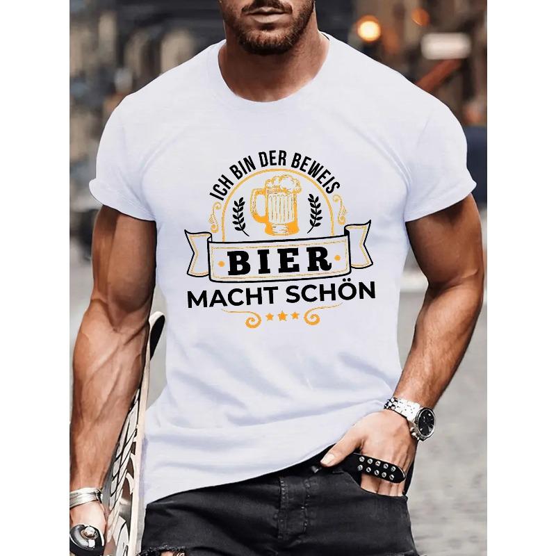 European Size Cool Short-Sleeved Men'S T-Shirt for Summer