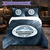 Biancheria da letto a tema Swansea City Set 3 Pezzi Copripiumino Biancheria da letto Decorativa Per Stanza Adolescenti Decorazione Casa