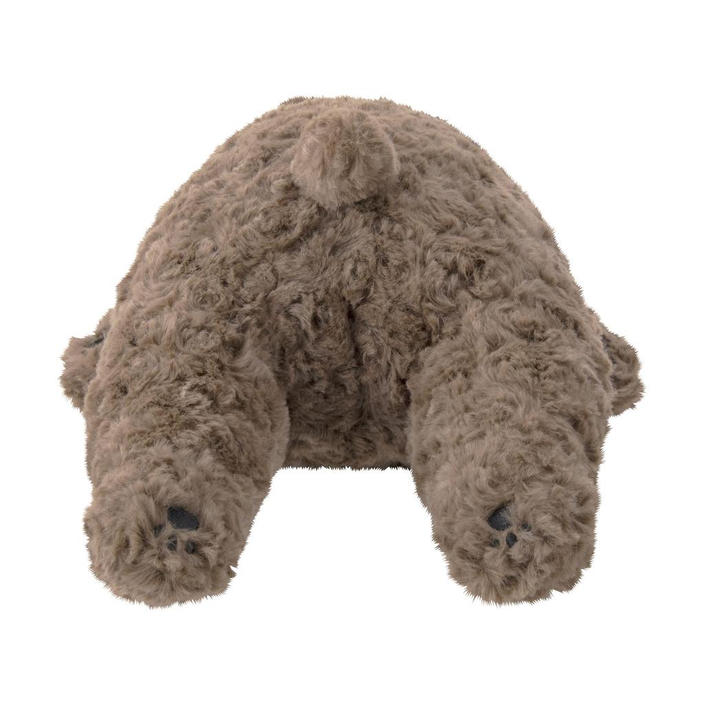 Livheart Body Nemunemu Chocolat Toy Medium Size Fluffy and Squishy Dog Plush Pillow, Cotton, Animals, Poodle, Brown, (Approx. 50cm), Toy, Gift,