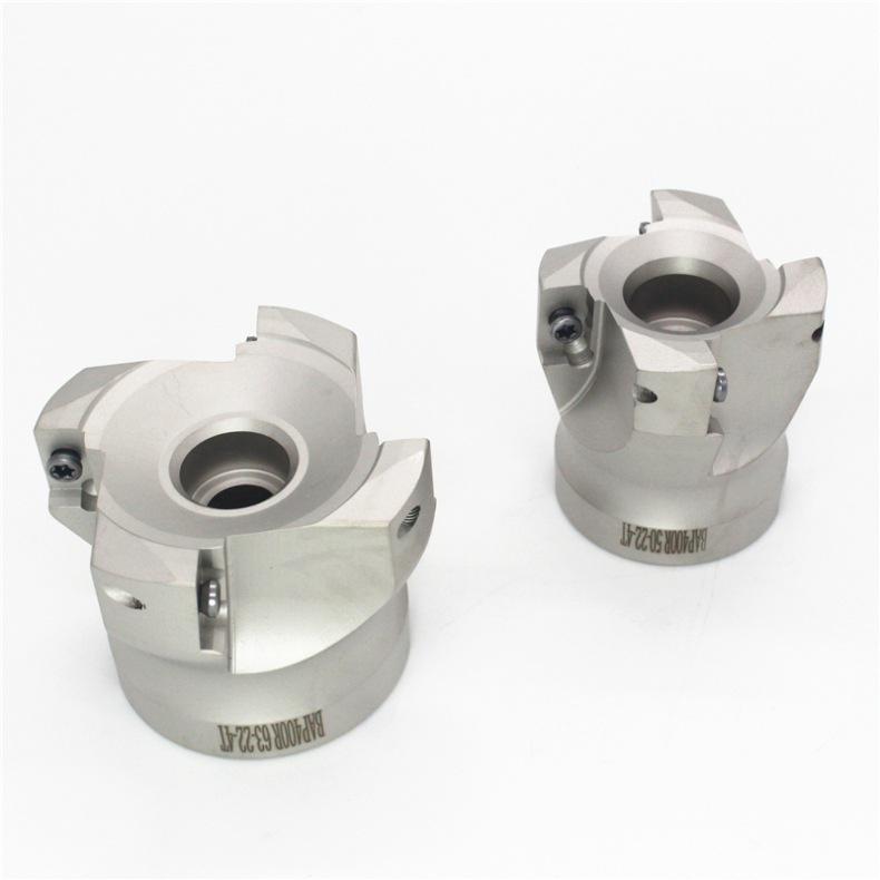 SMEETU TAP400R Face Milling Cutter Head for APMT1604 Inserts, CNC Right Angle