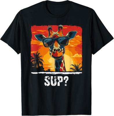 Lustiges Giraffen Grafik T-Shirt Jungen Mädchen Teenager Männer Frauen T-Shirt