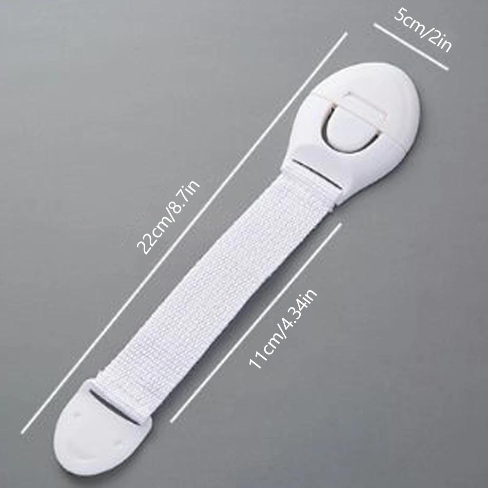 1-20PCS Child Safety Cabinet Lock Plastic Safety Latches Kids Safety Door Lock Protection Drawer Door Cabinet Lock