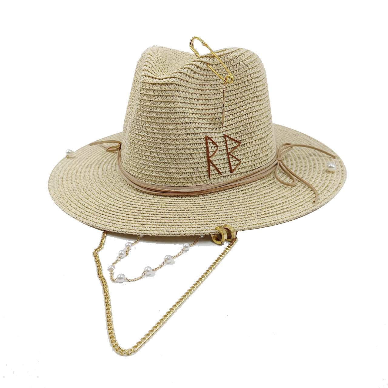 

Haute couture SISAL material straw hat RAFFIA beach hat new style letter hat sun hat ladies punk hat sombrero para sol mujer 56-58cm