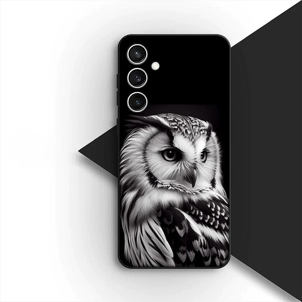 Soft Cover for Apple iPhone 12 13 Pro Max Mini ProMax X XR Air 12Pro 13Pro Casing Phone Case Wallpaper Owl Bird