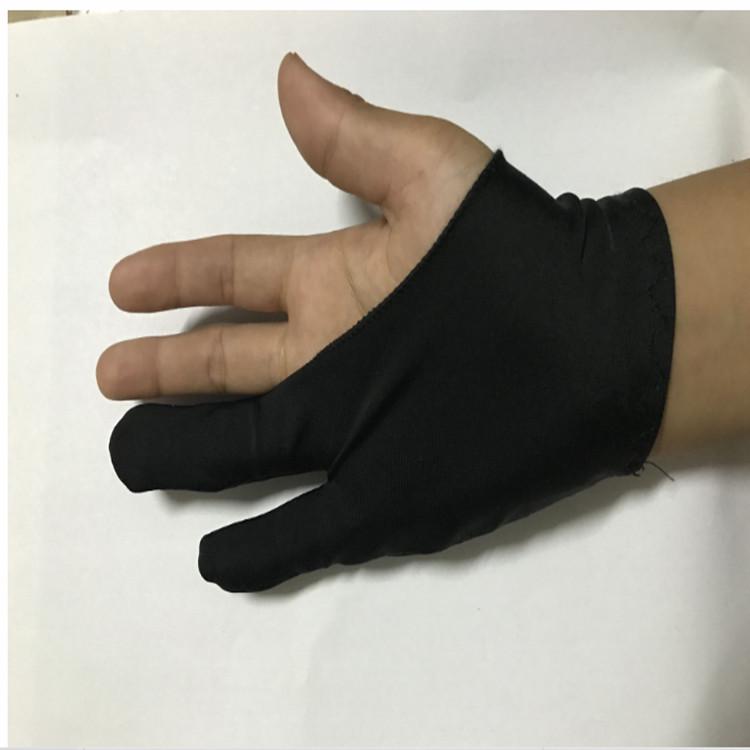 Two-Finger Fingerless Anti-Fouling & Anti-Sweat Tablet Art Gloves