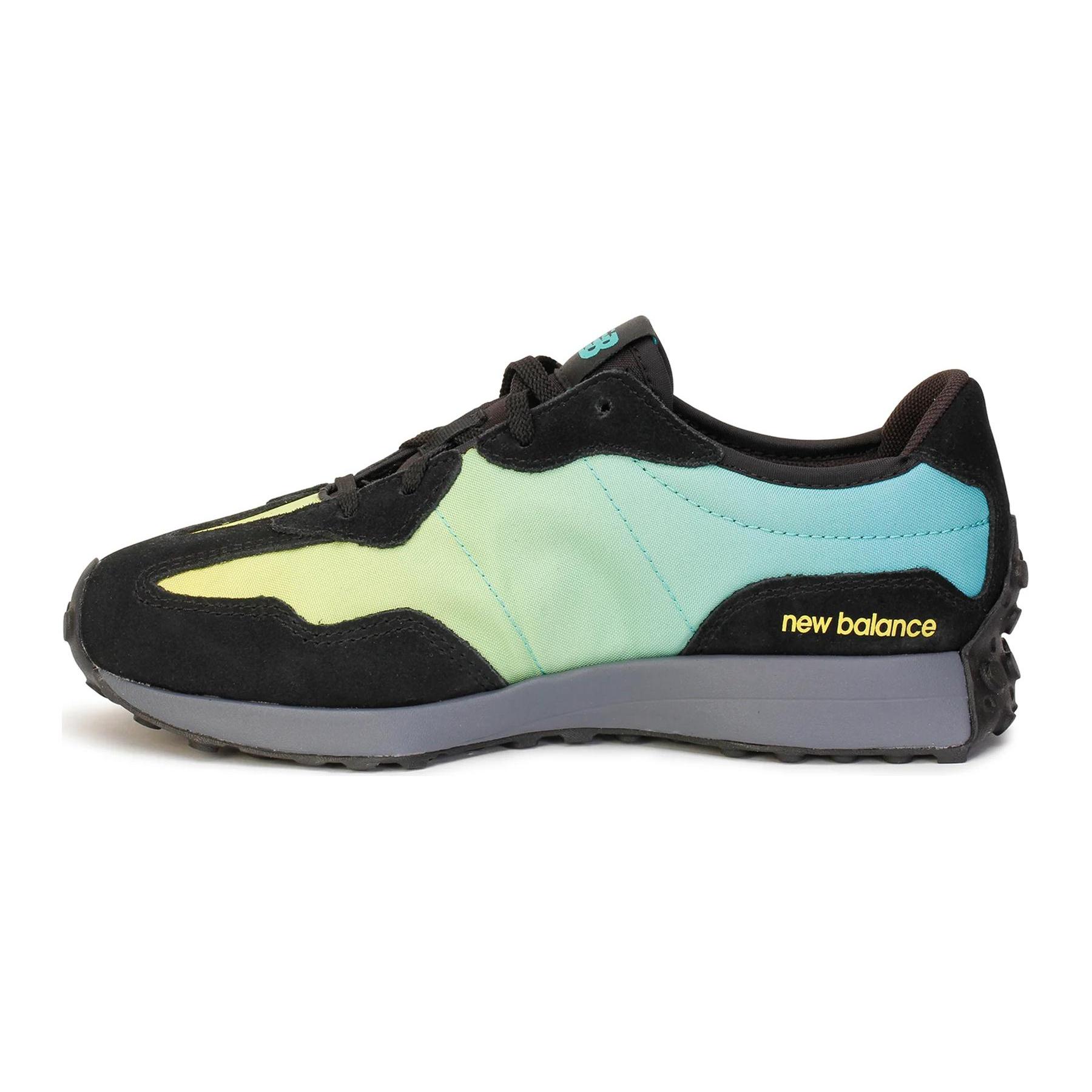 New Balance 327 Black Summer Jade GS GS327SA Wide (W) 37