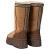 UGG Comfortable Versatile Simple Trendy Short Mid-Calf Snow Boots Women boots Beige 1158323-CHE
