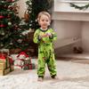 Christmas Print Cute Family Set Pajamas, Home Clothes, Family Set Long Sleeve Top Pants Set