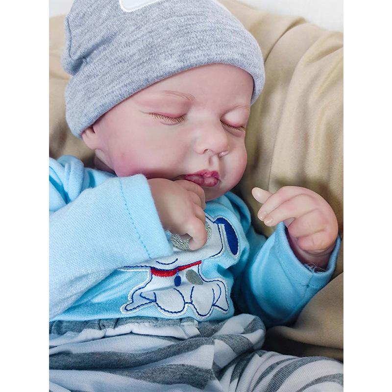 Rebirth Doll Cloth Body Toy Doll Simulation Baby Holiday Gift Children's Cute Toy