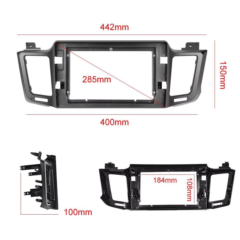 Android 13 Auto Carplay Car Radio For Toyota RAV4 RAV 4 Xa40 2012 2013 2014 2015 2016 2017 2018 2019 Stereo Multimedia Player BT