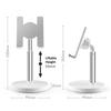 Handy-Ständer aus Aluminiumlegierung für Schreibtisch / Bett Kompatibel mit Mobiltelefon und Tablet kleiner als 10 Zoll