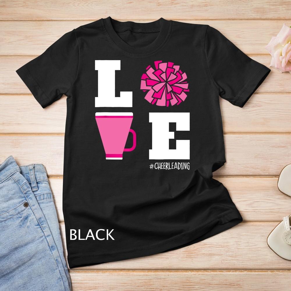 

Love Cheerleading - Cute Cheerleader for Girls Unisex T-shirt S