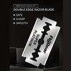 1set Men Straight Barber Edge Steel Razors Folding Shaving Knife Hair Removal Tools with Blades Foldable Hair Blade Barber Straight Razor