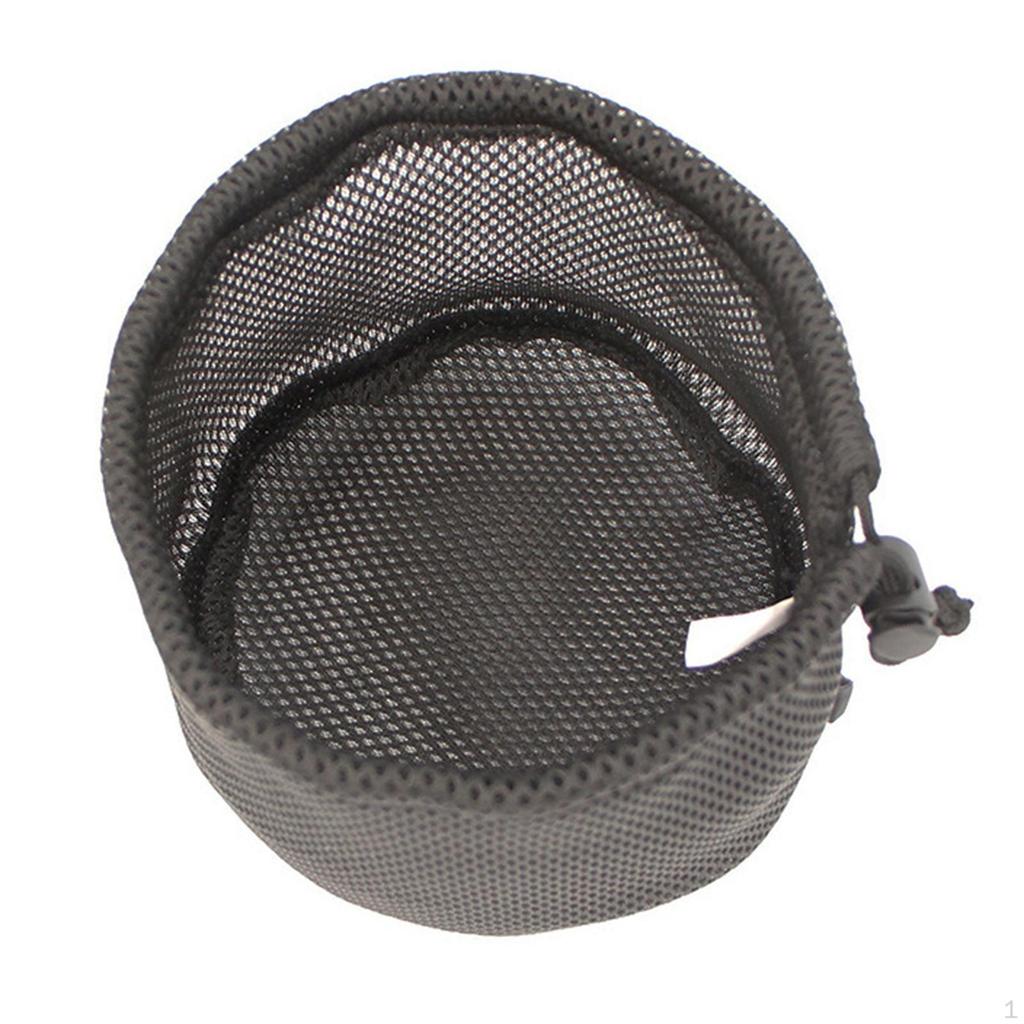 Camping Net Bag Cookware Storage Visibility Mesh Drawstring