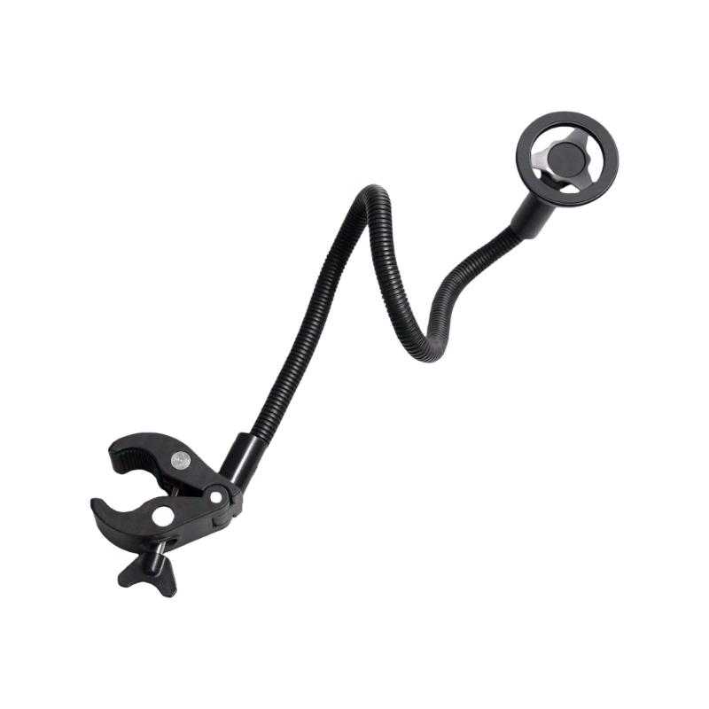 360 Degree Rotating Mobile Phone Clamp/Magnetic Holder Gooseneck Bracket for Cellphone Tablet Exercise Bike Phone Mount