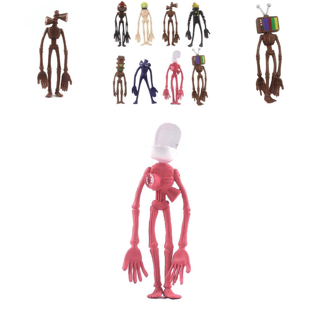 Siren Head Cake Topper Figures Safe And Non-toxic Kids' Ornament