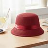 Breathable Flower Sun Fisherman Hat Sunscreen Linen Sunshade Basin Cap  Outdoor