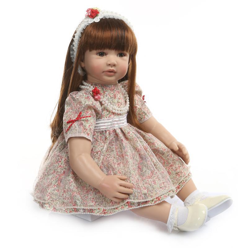 NPK Reborn Toddler Princess Doll with Beautiful Dress - Perfect Companion Toy for Girls
