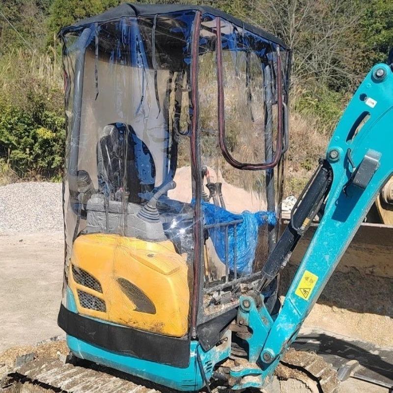 Copertura per Mini Escavatore Telo Caldo Spesso in PVC Antivento Adatta per Bobcat 17 20