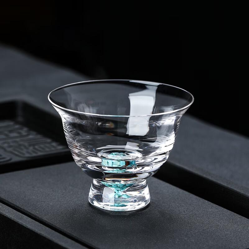 Sushi Rolando Series Luxury Crystal Glass Master Teacup