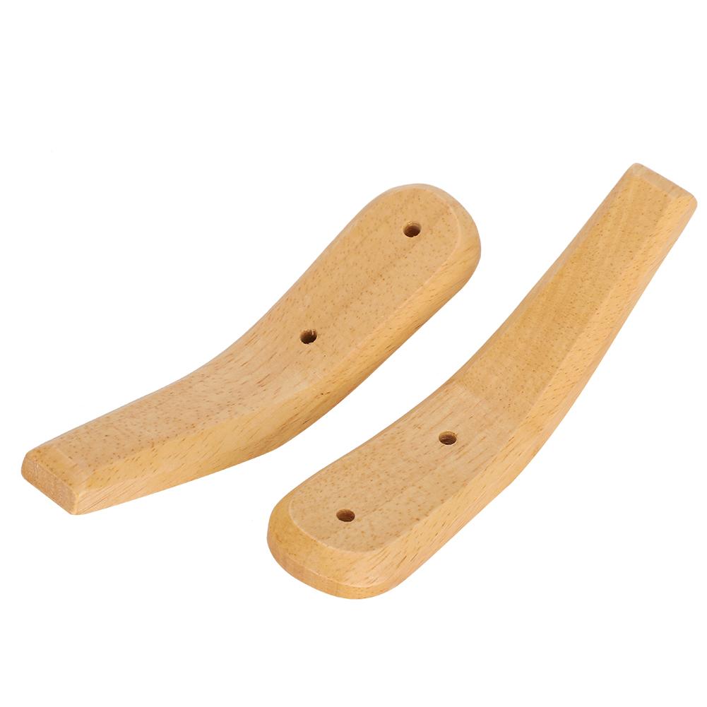 2 STÜCKE Schlicht Moderner Stil Holzmantelhaken Wandmontierter Haken Wandorganizer für Zuhause