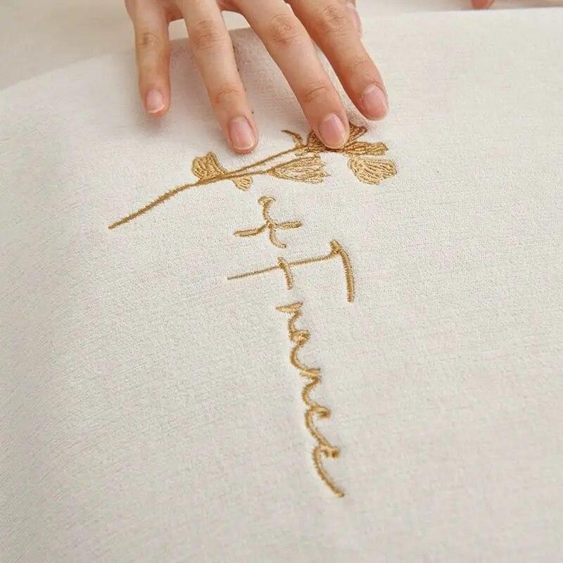 Haftowana narzuta na sofę Chenille cztery pory roku ogólne światło luksusowe zagęszczone pokrowce na sofy do salonu antypoślizgowa pluszowa poduszka