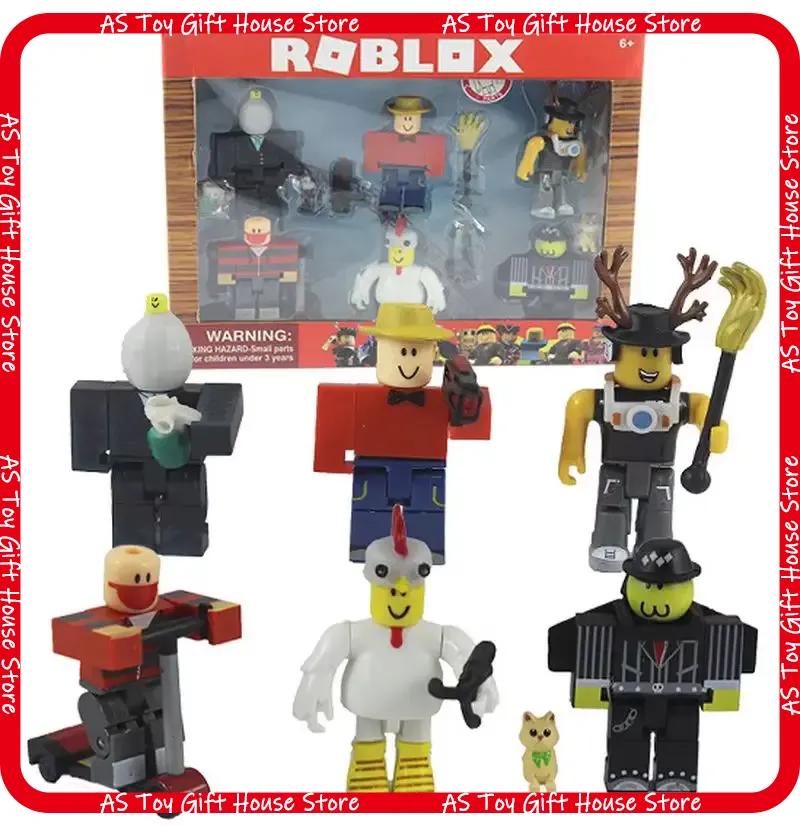Sell Roblox  2.5 To 3 Inch Action Figures Virtual World Game Dolls Multiple Styles With Weapons Collectible Toys Gift