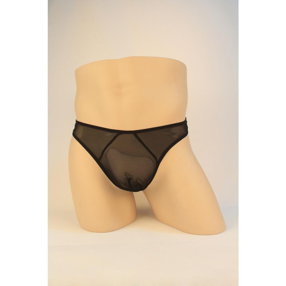 Transparent Sexy Men's Thong, Ultra-thin Mesh Low-rise Seduction Panties, Male Sex Underwear T-pants 2011