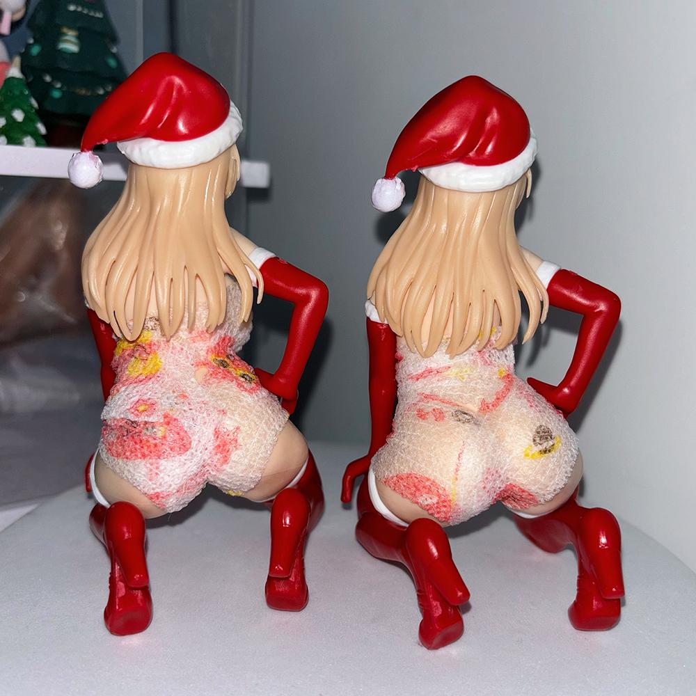 12cm NSFW Insight Nikukan Girl Regalo di Natale Watashi Carol Ragazza Nuda Sexy Action Figure in PVC 1/7 Set Modello Bambola