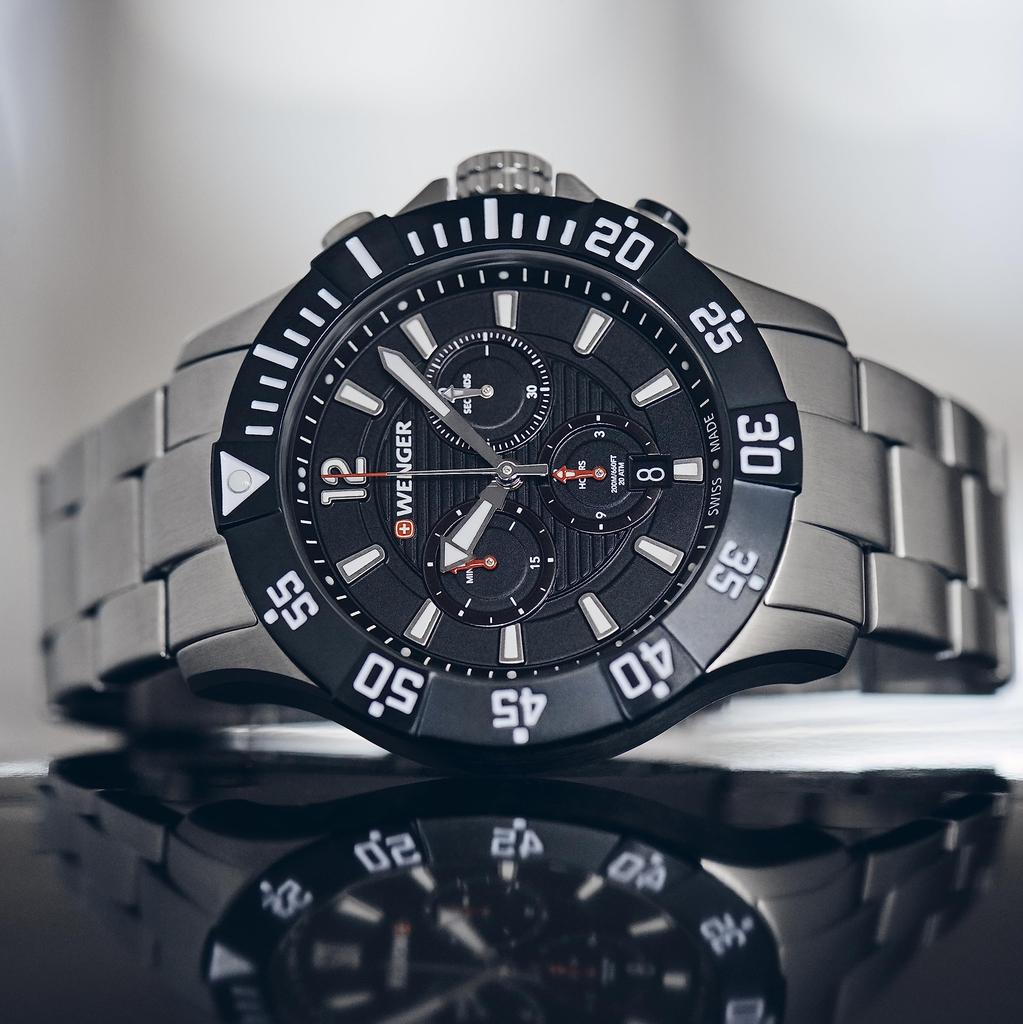 WENGER SEAFORCE CHRONO Quartz Watch Gift (Seaforce Chrono) 01.0643.117 []