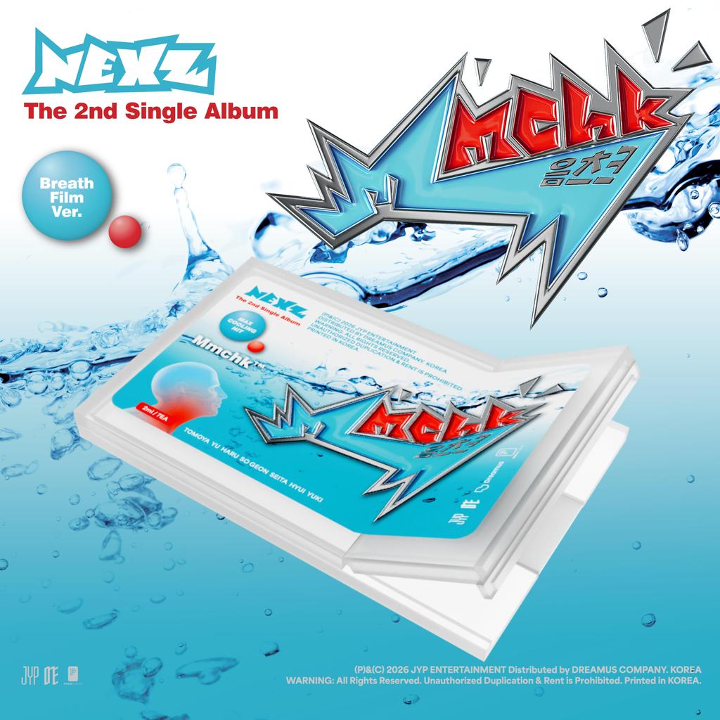 [Pre-order] NEXZ - 2nd Single Album [Mmchk] Breath Film Ver. (Online Benefit)
